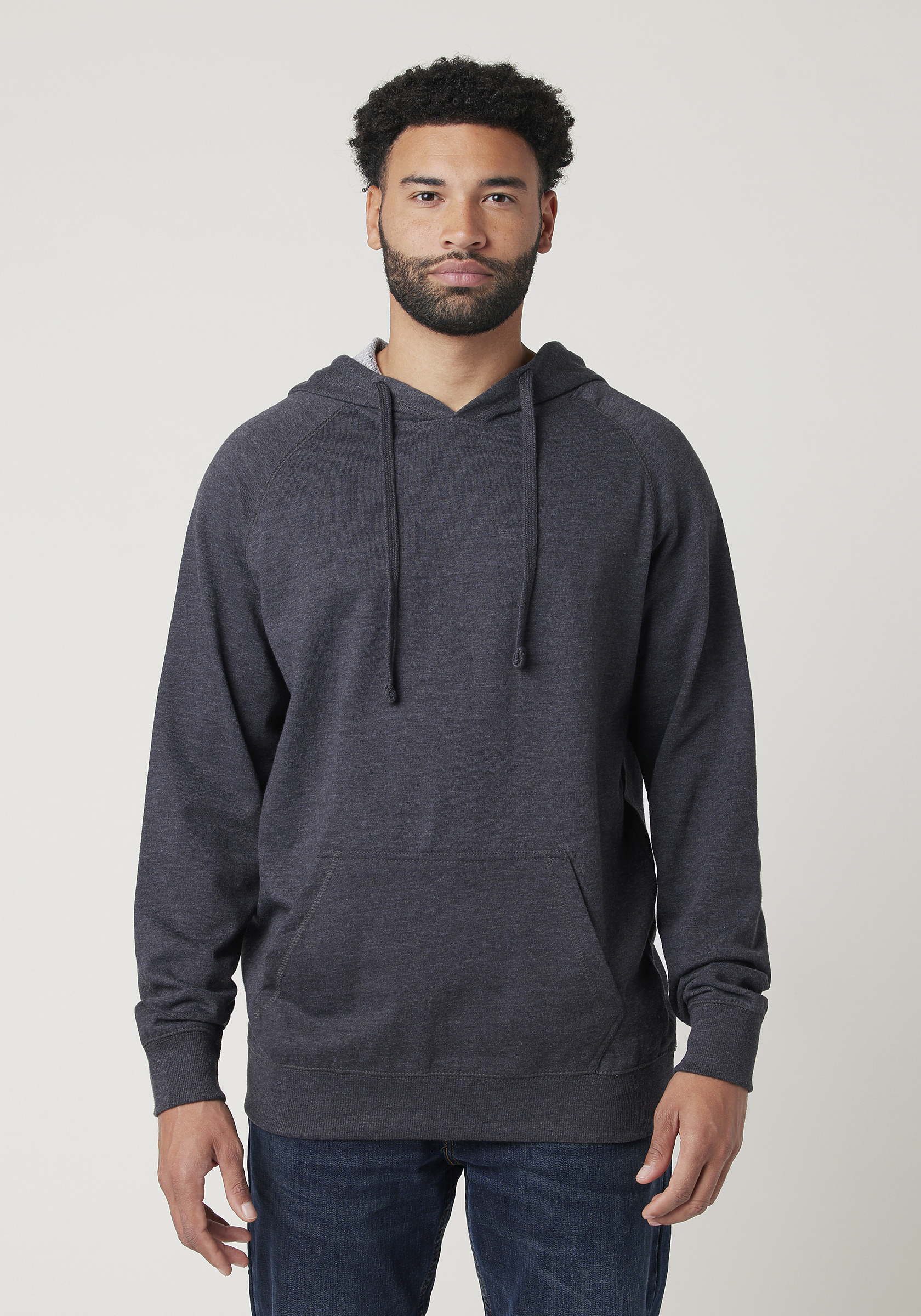 Unisex French Terry Hoodie Cotton Heritage