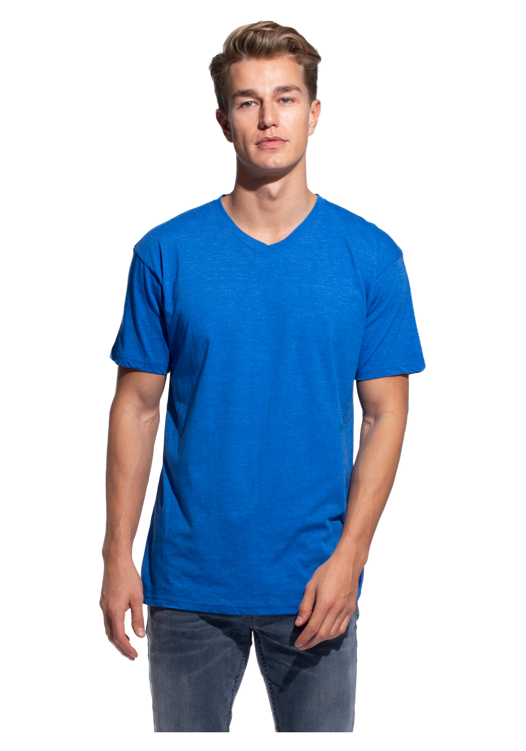 Mens V Neck T Shirt Cotton Heritage | Free Download Nude Photo Gallery