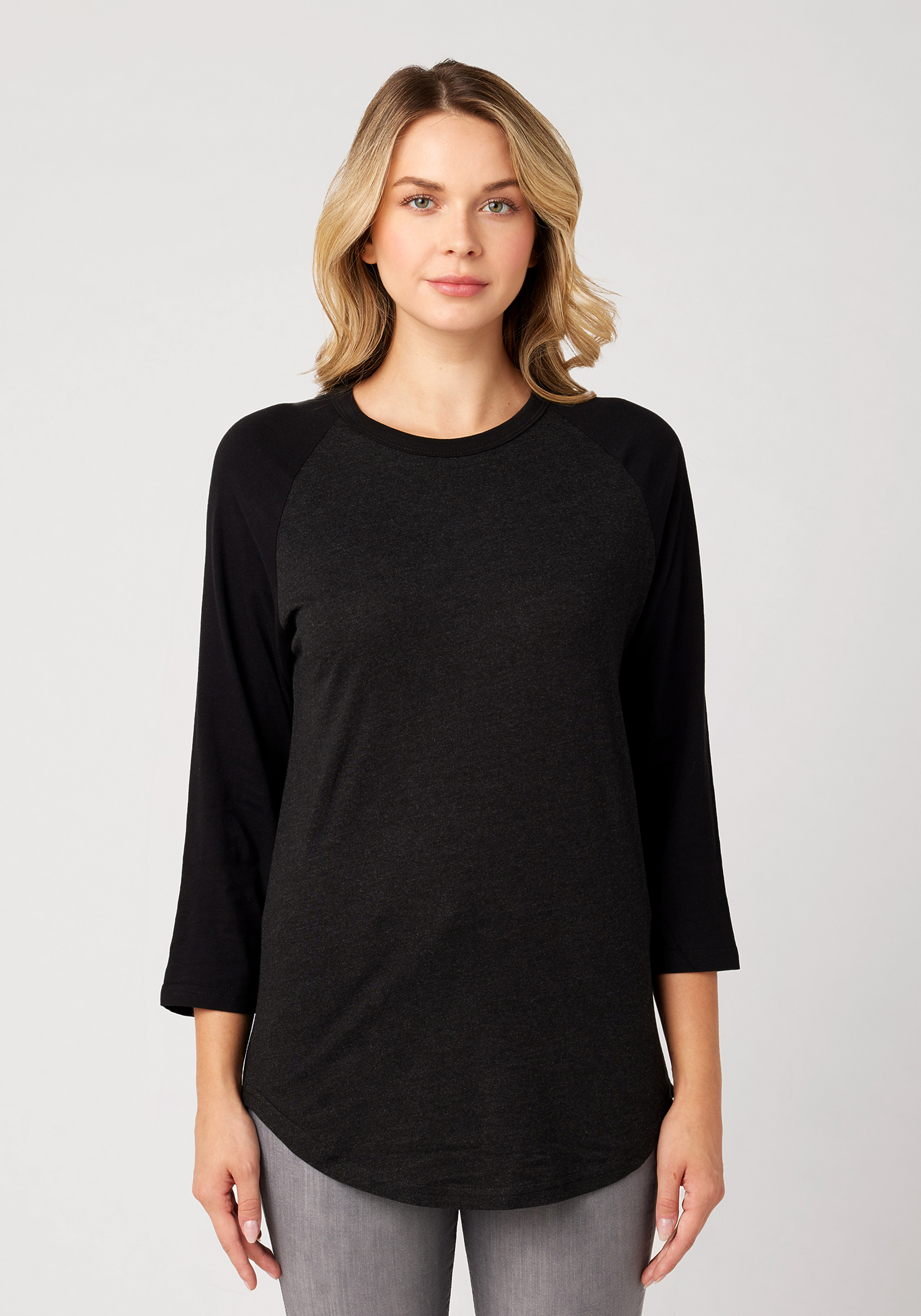 Unisex 3 4 Sleeve Baseball Tee