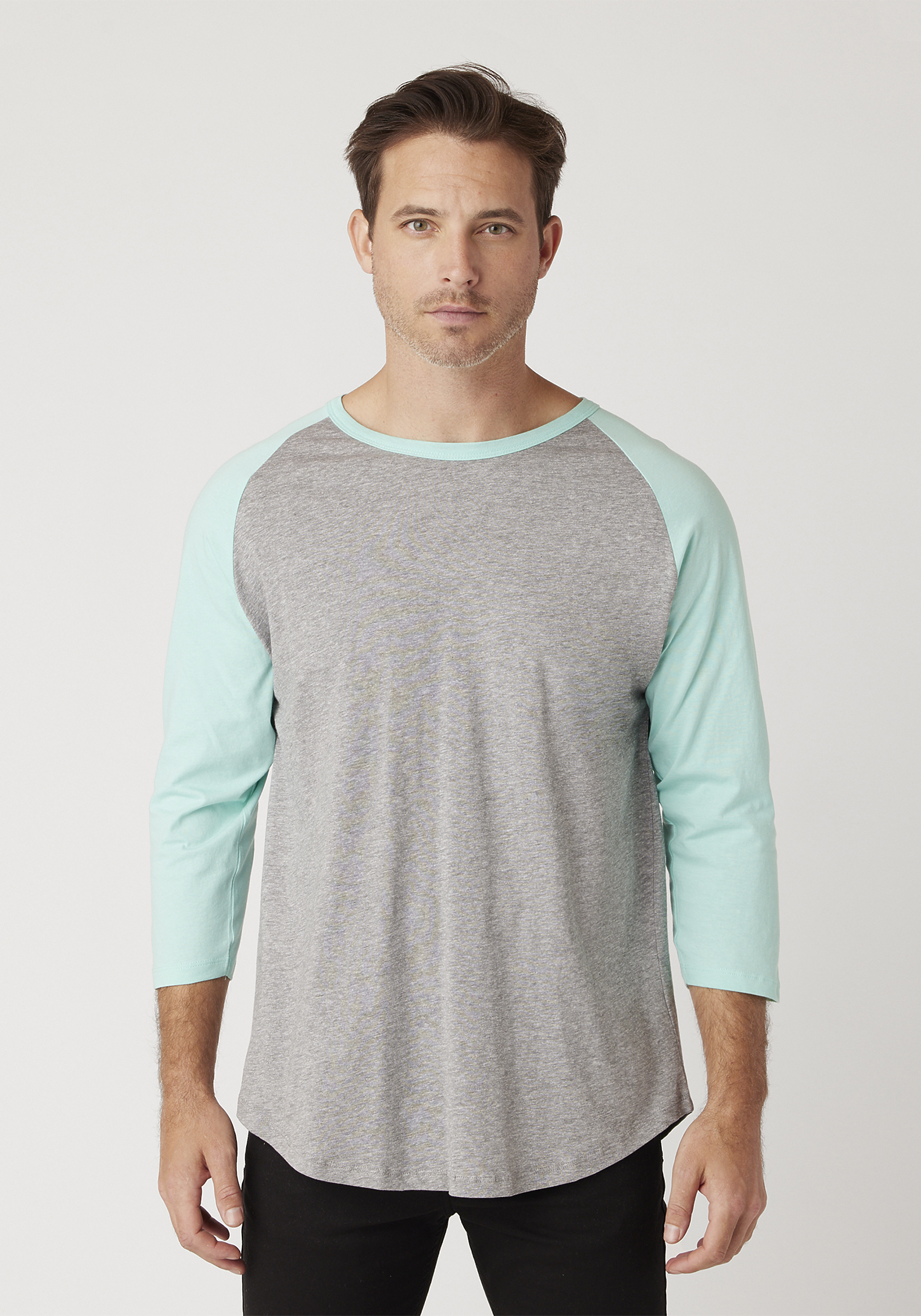 Unisex 3 4 Sleeve Baseball Tee