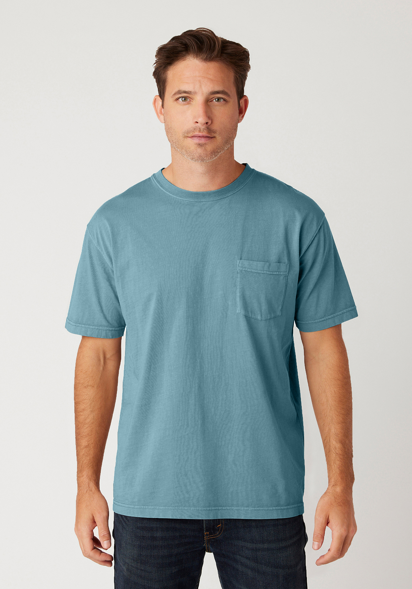 Garment Dye S/S Pocket T-shirt | Cotton Heritage Garment Dye S/S Pocket T-shirt | Cotton Heritage