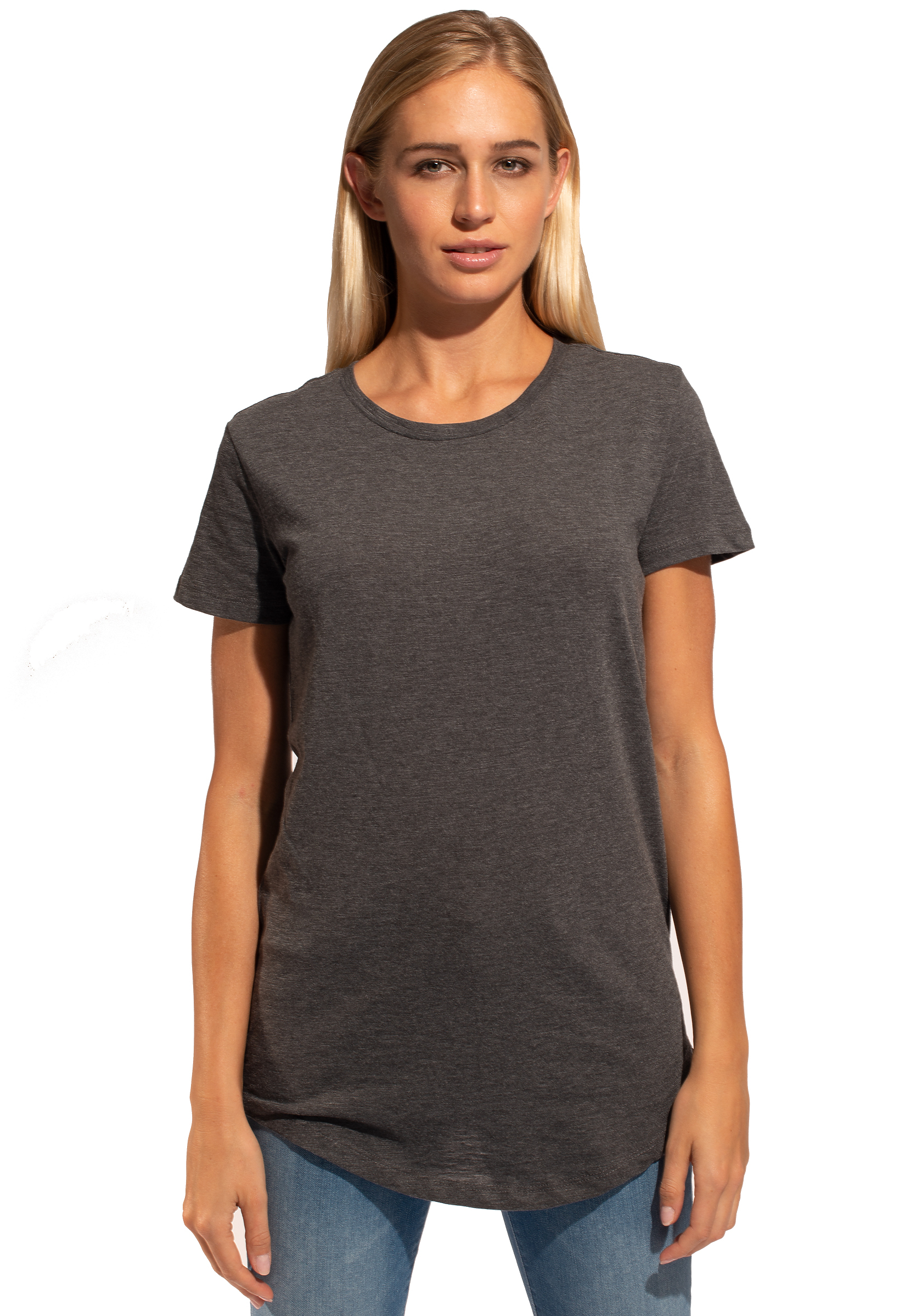 Wmn's Slub Scallop Bottom Tee CottonHeritage