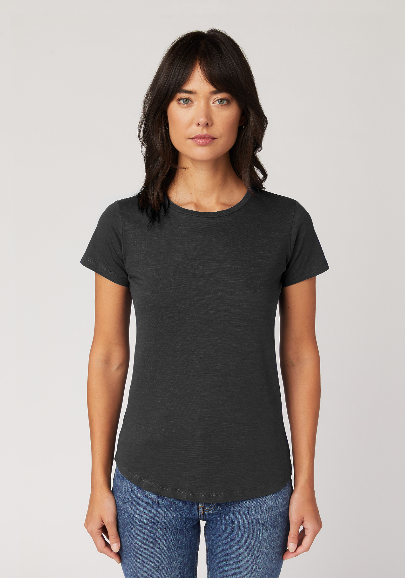 dark gray t shirt womens