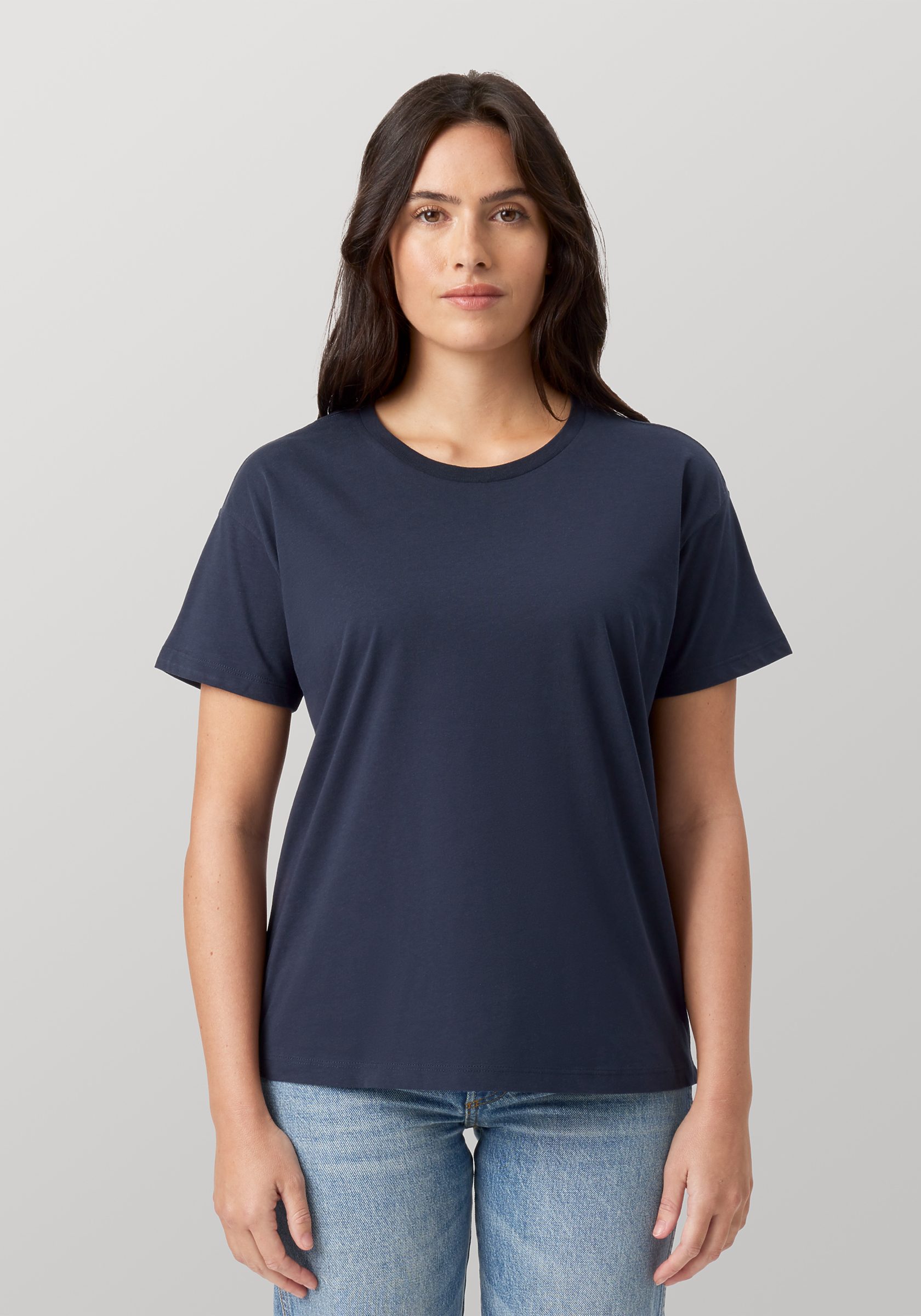 FLYERRER Asymmetrical Spliced Distressed Turtleneck Long