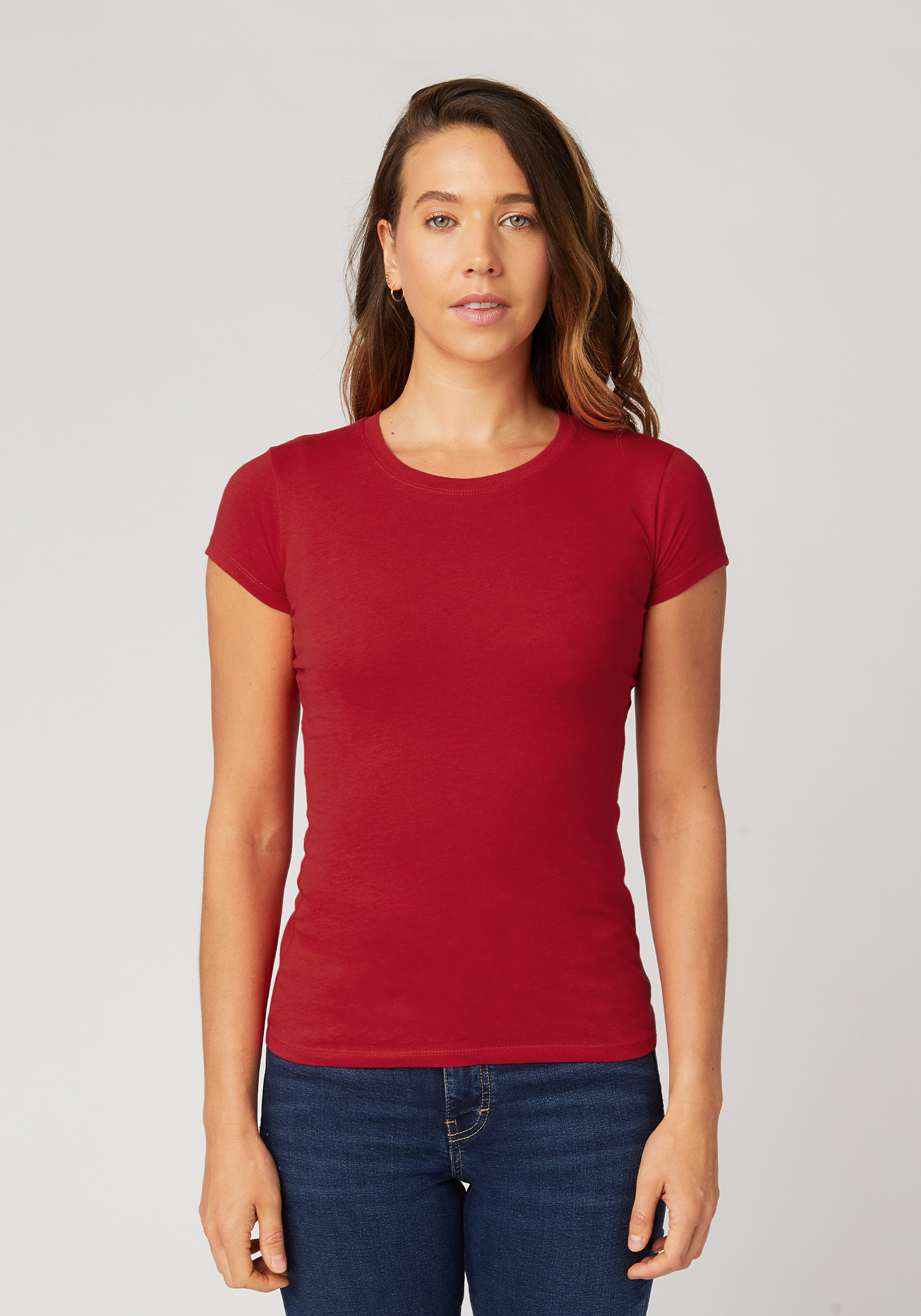 Celebrity Vejrtrækning krigerisk Women's Slim Fit T-Shirt | Cotton Heritage