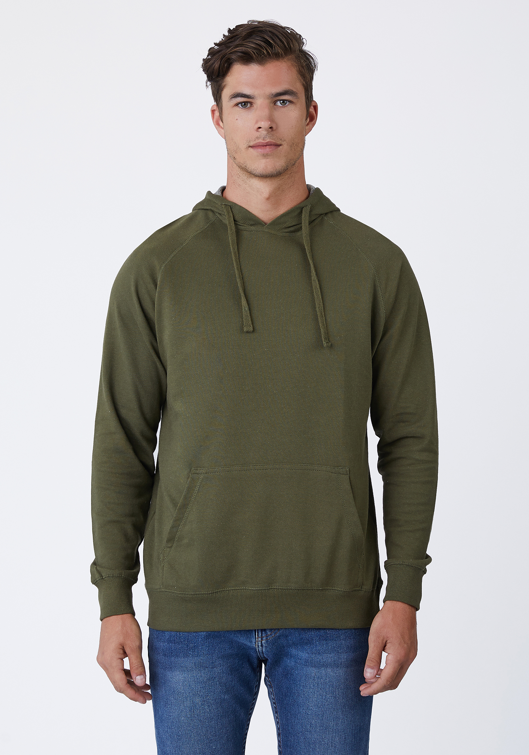 Unisex French Terry Hoodie Cotton Heritage