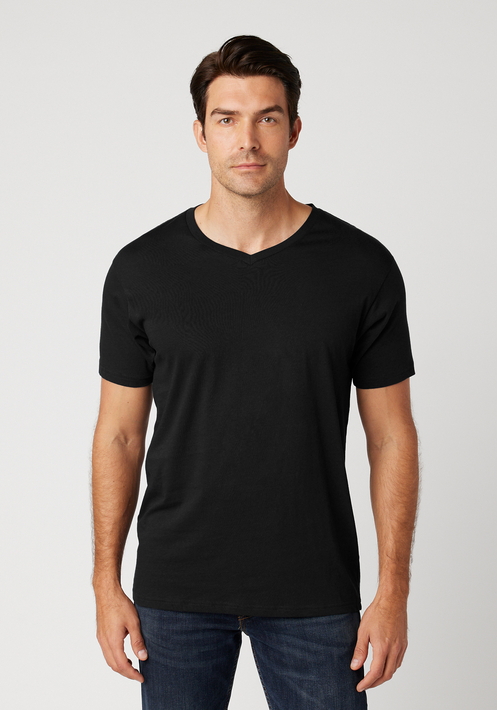 Men's V-Neck T-Shirt | Cotton Heritage