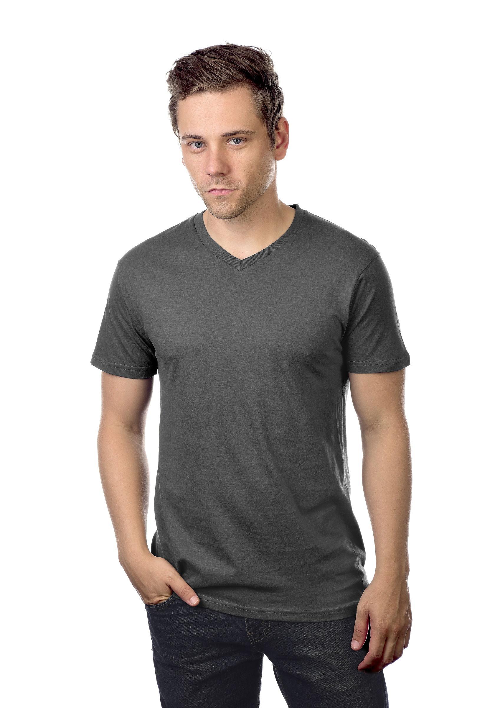 Men's V-Neck T-Shirt | Cotton Heritage