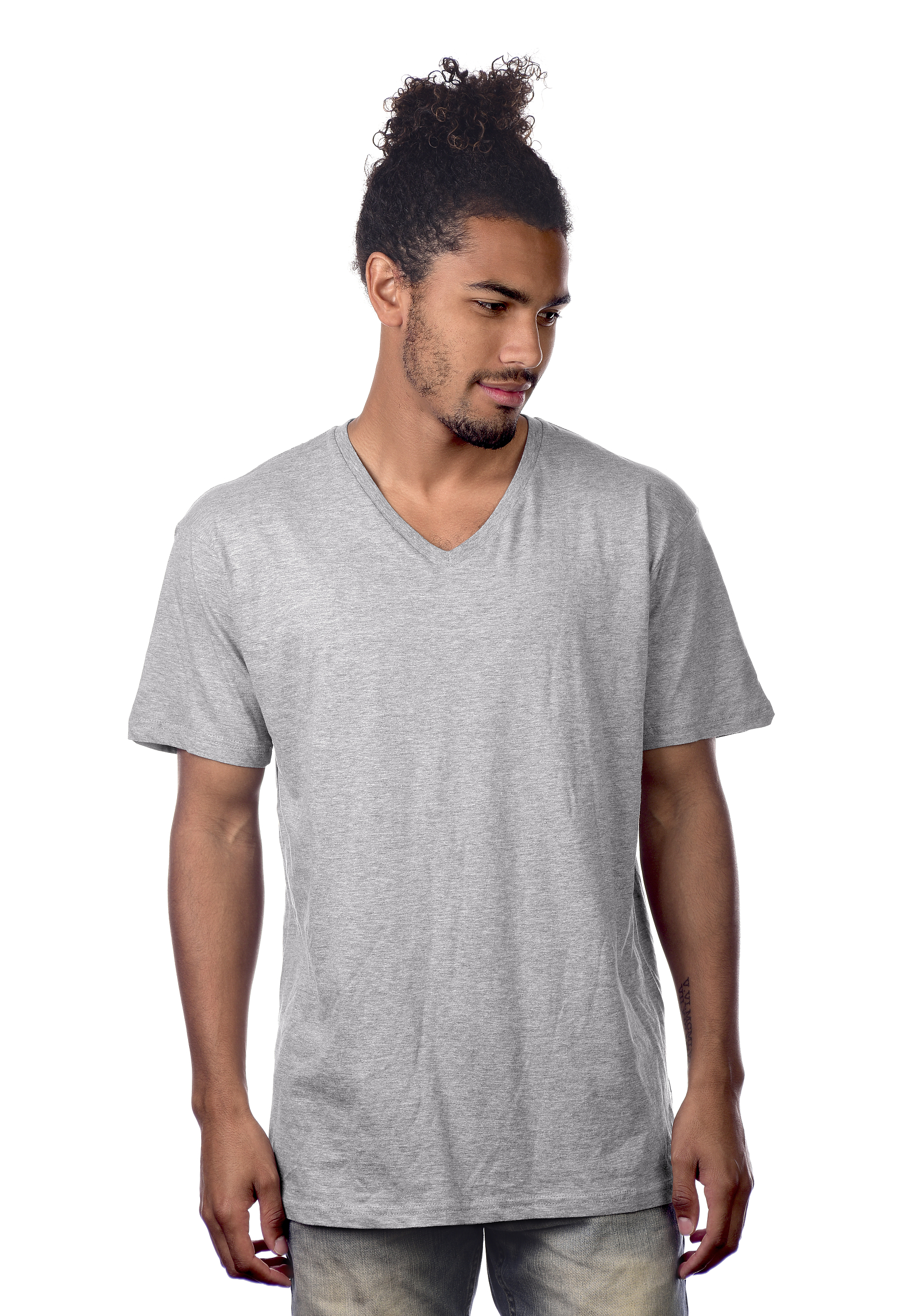 Men's V-Neck T-Shirt | Cotton-Heritage