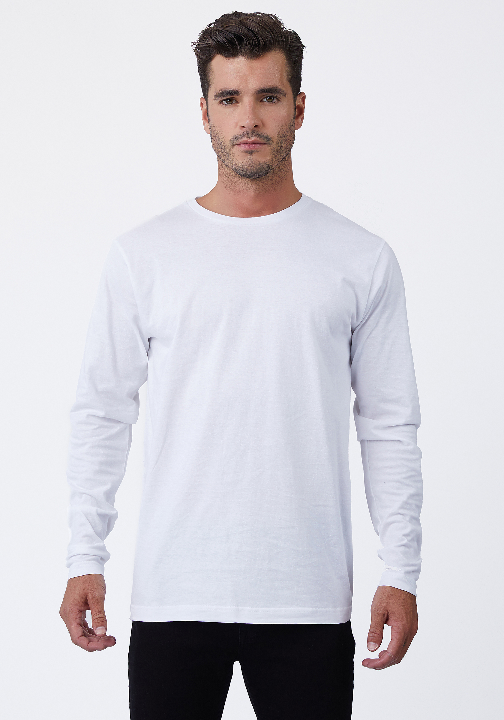 Men's Long Sleeve T-Shirt | Cotton Heritage