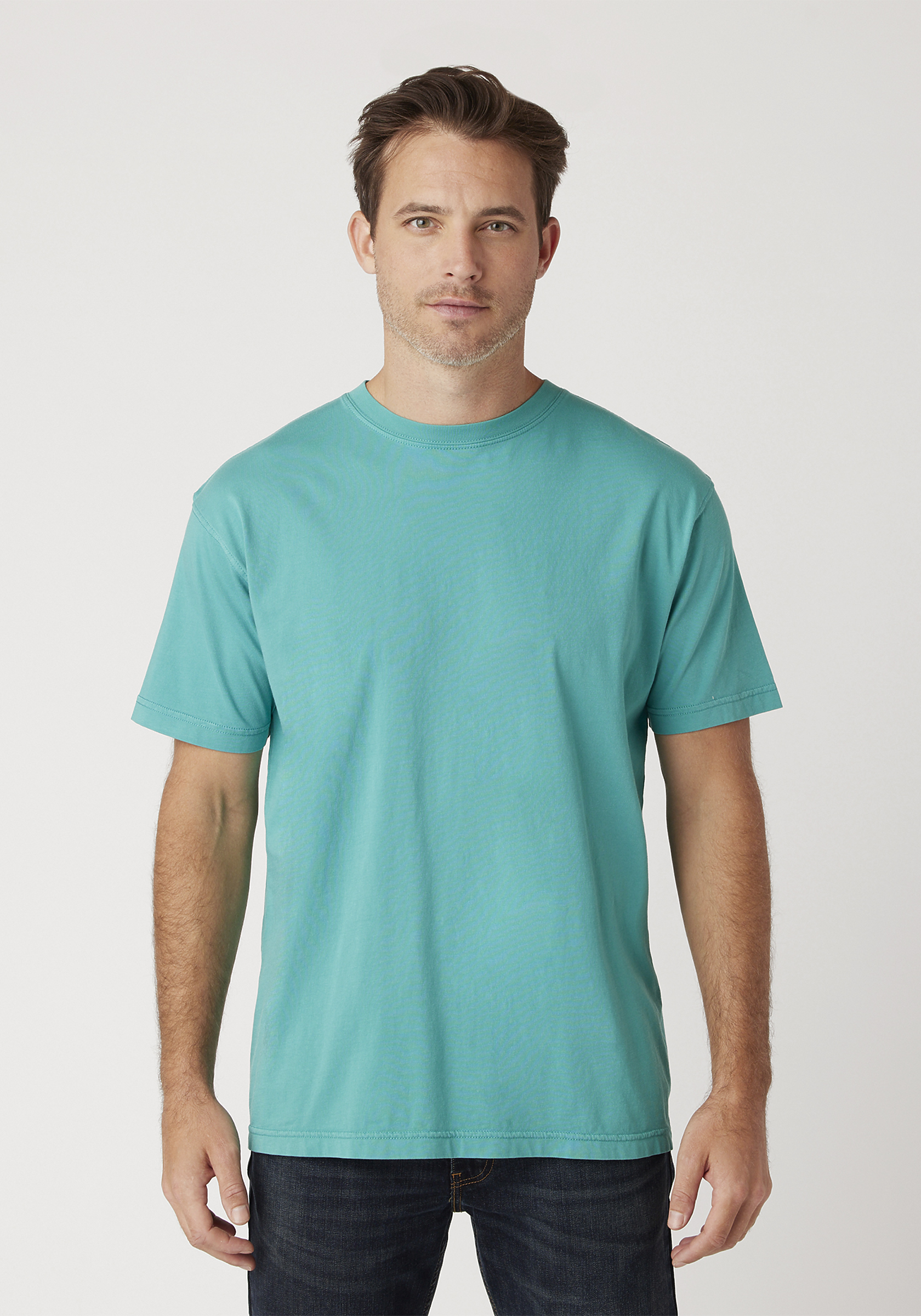 SHORT SLEEVED CREW NECK