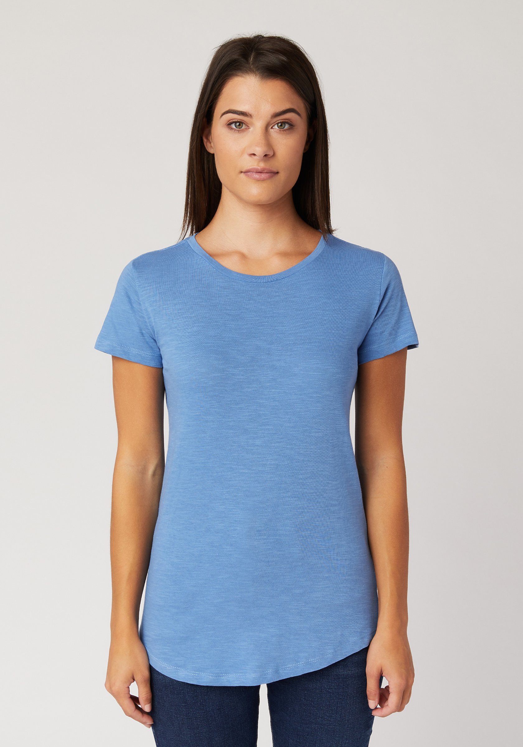 Girl Shirt - Monogram Tee with Sailboats on Light Blue Shirt