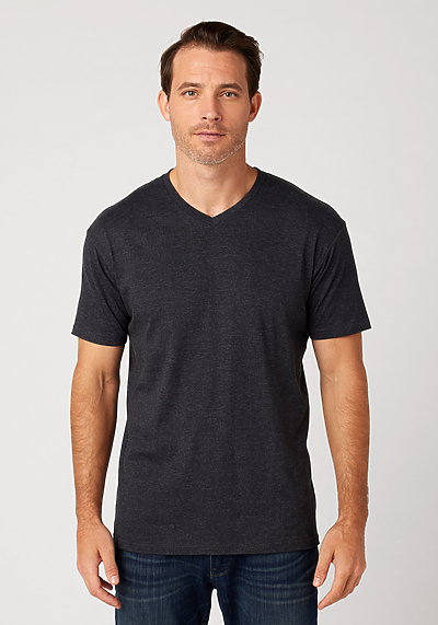Men's V-Neck T-Shirt | Cotton Heritage