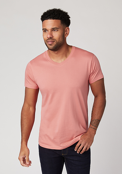 Men's V-Neck T-Shirt | Cotton Heritage