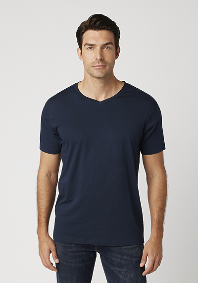 Men's V-Neck T-Shirt | Cotton Heritage