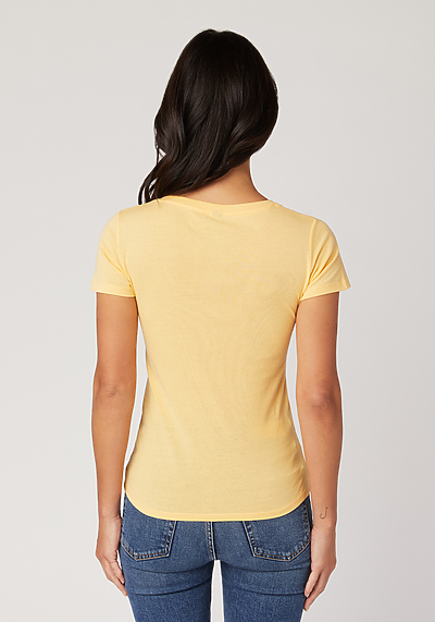 Sutton v-neck classic tee - FABRIC IRREGULARITIES - FINAL SALE