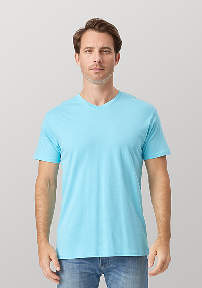 Men's V-Neck T-Shirt | Cotton Heritage