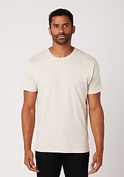 Tubular T-Shirt Combed Cotton - White